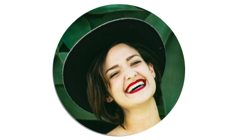 After teeth whitening session at Notting Hill Oral Health Clinic. The patient is smiling at the camera