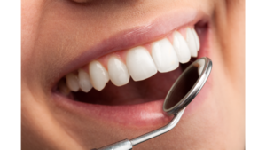 dentist doing a dental check up